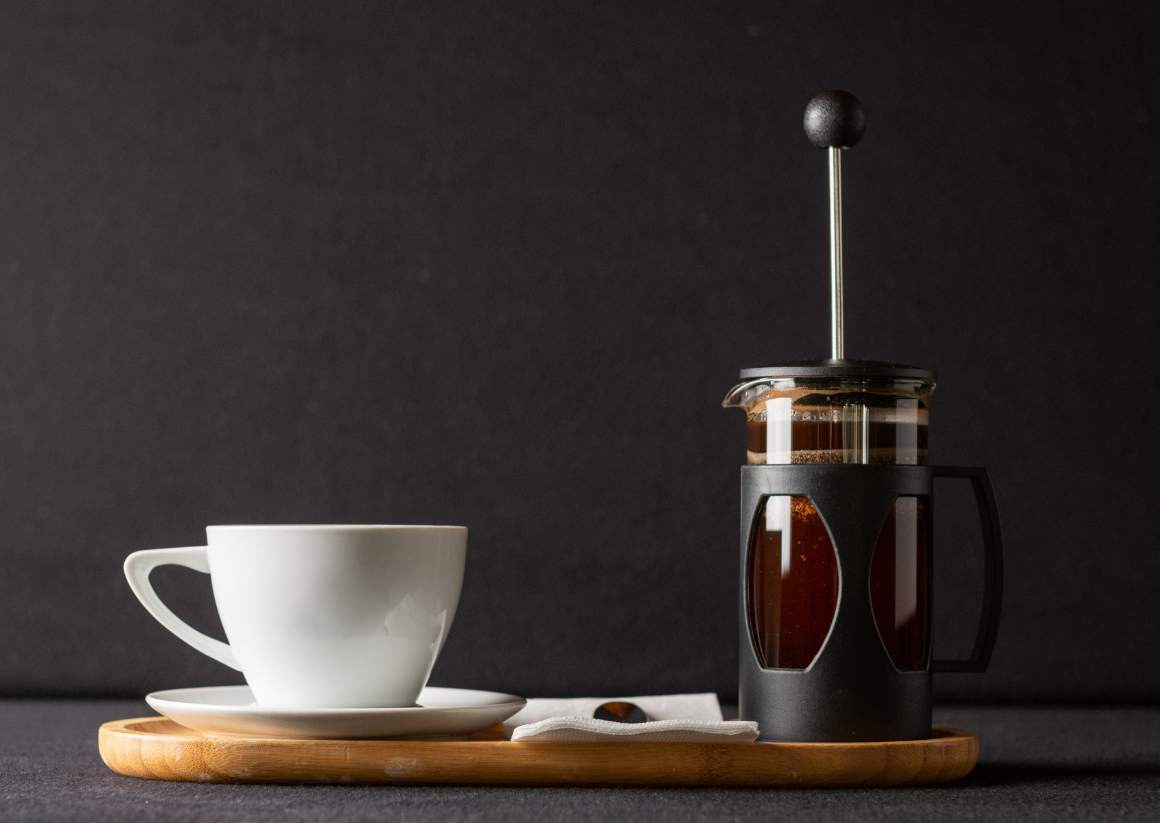 filter coffee french press